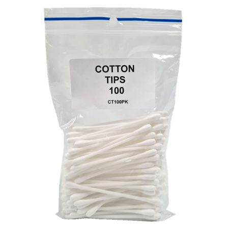 Cotton Tips Double Ended 100 per Pack