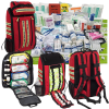 First Aid Large Major/ Mass Incident First Responder Kit in Back Pack / Pictures for reference only examine contents list