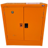 Civil Defence Empty Orange Cabinet 1m Tall 1000 (H) x 900 (W) x 460 (D)cm