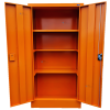 Civil Defence Medium Empty Orange Cabinet 1800 (H) x 1000 (W) x 460 (D)cm