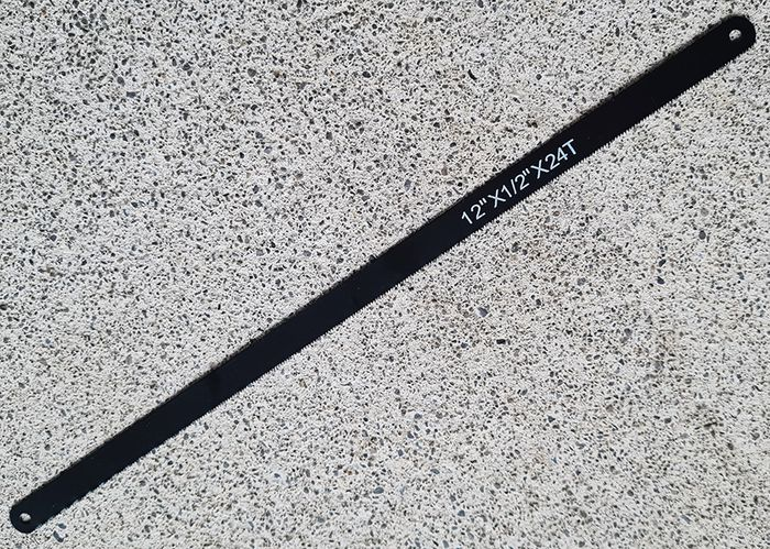 Hacksaw Cutting Blade - 300mm - Single Blade