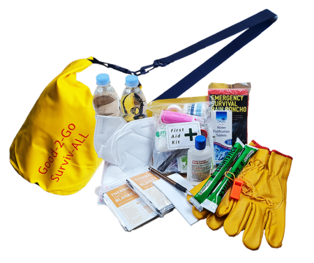 The economy - Good-2-Go 2 Person personal Survival / Civil Defence Kit,