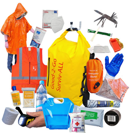 Good-2-Go Civil Defence Kit 4 Person Premium