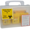 Sharps and Bio Hazard Waste Personal Containment Kit Has 3 x PSCK001 Inside