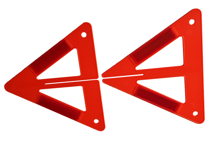 Warning Triangle Budget Stores Flat Slots together Set Of Two - Image 2