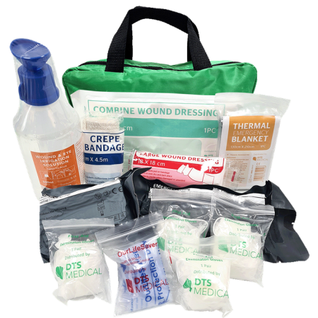Personal Trauma First Aid Kit large bag with handles