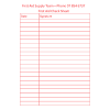 FAST check first aid kit sticker 4 to page