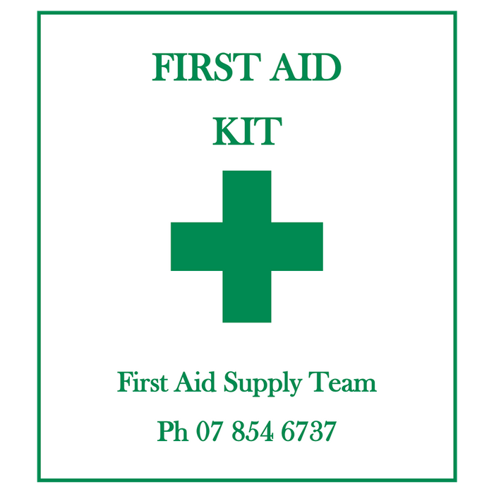 First Aid Supply Team Hamilton First Aid Sticker
