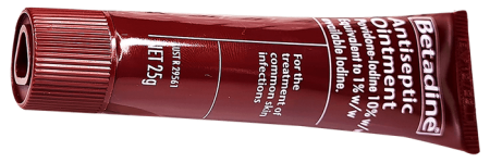 Betadine Antiseptic Cream in Tube 25g