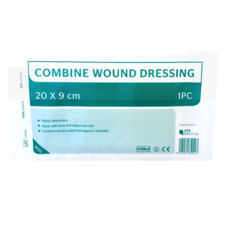 Combine Dressings, First Aid 20x9cm Sterile