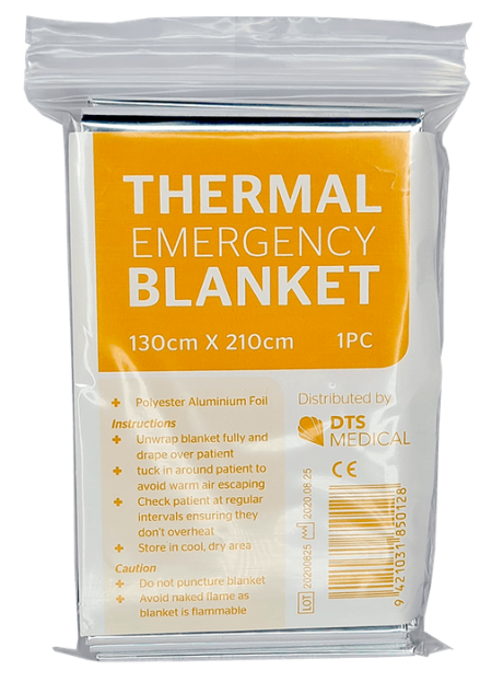 Silver Rescue Blanket Emergency Blanket 210x130cm