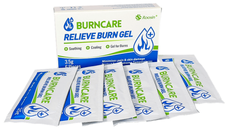 Burn Gel Sachets 3.5g Each Sterile Box of 6