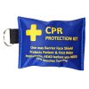 CPR Key Ring Pouch Blue – with CPR Shield