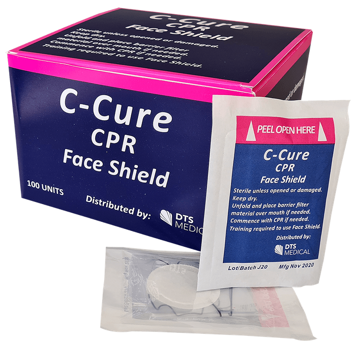 CPR Training Face Shield Protection Sterile Individually Sealed