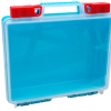 First Aid Box Plastic, Green Base Clear Lid, Large Empty No Stickers Blank 145x115x45mm