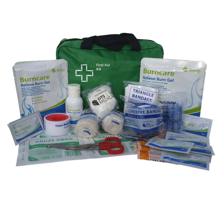 Burns First Aid Kit Medium / Commercial in soft pouch