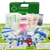 First Aid Kit Office 1-15 Person Green Wall Mountable Plastic Box