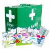 First Aid Kit Work Place 1-25 in Landscape Metal Wall mountable cabinet.