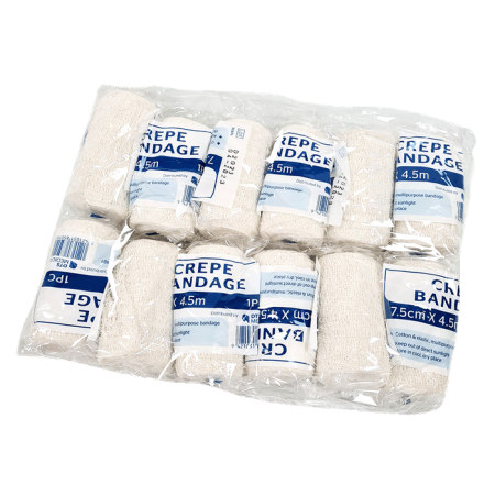 Crepe Bandage 7.5cm Sleeve of 12